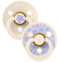 Suzeta BIBS Studio Colour 2 Pack 0+ months Jasmine/Ivory Mix (11017101)