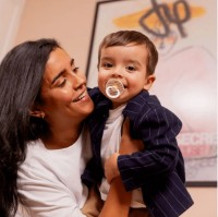 Suzeta BIBS Studio Colour 2 Pack 6+ months Pin Ivory Vanilla Mix (12015104) imaginea #5 — magazin online Desire.md