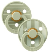 Suzeta BIBS Studio Colour 2 Pack 6+ months Pin Sage Mix (12015102)