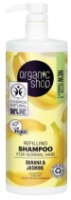 Șampon pentru păr Organic Shop Refilling Banana & Jasmine 1000ml imaginea #1 — magazin online Desire.md