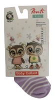 Colanți pentru copii Ponti Baby Collant 02 Lilac/Cream, s.20 imaginea #2 — magazin online Desire.md