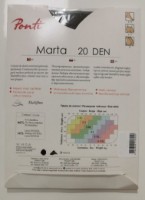Colanți pentru dame Ponti Marta Moka, s.2-S 20 Den imaginea #2 — magazin online Desire.md