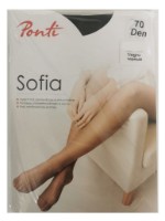 Colanți pentru dame Ponti Sofia Black, s.5-XL 70 Den