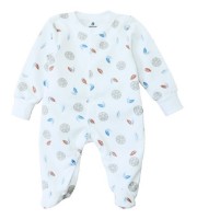 Детский комбинезон-слип Minikin Mix 62cm White Print (231540162) фото №1 — интернет-магазин Desire.md