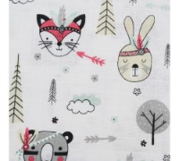 Пелёнки Minikin Animals Muslin 75x90cm фото №2 — интернет-магазин Desire.md