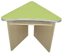 Детский столик Tisam Лепесток 4631 Дуб Молочный/Лайм