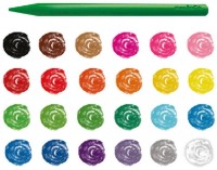 Cretă pentru desen Carioca Plastello (52726) 24pcs imaginea #2 — magazin online Desire.md