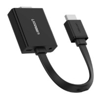 Adaptor Ugreen HDMI to VGA + 3.5mm MM103 Black (40248)