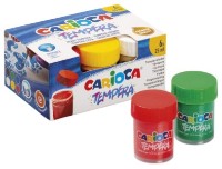Vopsele de artă Carioca Tempera (52754) 6pcs