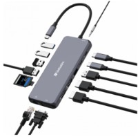 Multiplicator Verbatim 14-in-1 USB-C Pro CMH-14 (32154) imaginea #2 — magazin online Desire.md