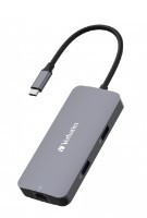 Multiplicator Verbatim 5-in-1 USB-C Pro CMH-05 (32150) imaginea #5 — magazin online Desire.md