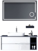 Комплект мебели для ванной Nplus Elantra 80 White фото №1 — интернет-магазин Desire.md