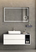 Комплект мебели для ванной Nplus Elantra 80 White фото №2 — интернет-магазин Desire.md