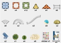 Конструктор ChiToys Light Magnetic Blocks (ZJA354950) фото №2 — интернет-магазин Desire.md