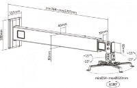 Suport proiector Reflecta Vesta 120S (23174) imaginea #3 — magazin online Desire.md