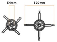 Suport proiector Reflecta Vesta 120S (23174) imaginea #2 — magazin online Desire.md