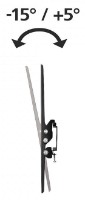 Кронштейн для ТВ Hama Tilt TV Wall Bracket Black (108719) фото №3 — интернет-магазин Desire.md