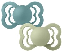 Suzeta BIBS Supreme Silicone 2 Pack - Island Sea/Sage 6+ months (1703490