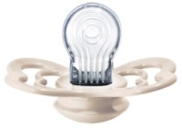 Suzeta BIBS Supreme Silicone 2 Pack - Ivory/Blush 6+ months (260216) imaginea #4 — magazin online Desire.md