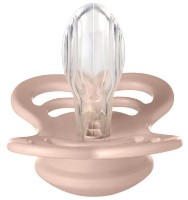 Suzeta BIBS Supreme Silicone 2 Pack - Ivory/Blush 6+ months (260216) imaginea #5 — magazin online Desire.md