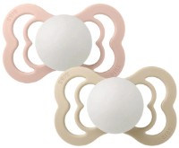 Suzeta BIBS Supreme Silicone Glow 2 Pack - Blush/Vanilla 6+ months (260357) imaginea #1 — magazin online Desire.md