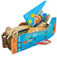Puzzle 3D-constructor CubicFun Launcher Parachute (DS1120h) imaginea #2 — magazin online Desire.md