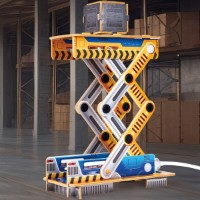 Puzzle 3D-constructor CubicFun Hydraulic Lift (DS1114h) imaginea #4 — magazin online Desire.md