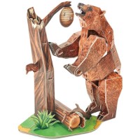 Puzzle 3D-constructor CubicFun Brown Bear (DS1096h)
