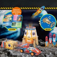 Puzzle 3D-constructor CubicFun 2in1: Blast-Off Rocket & Racing Car (DS1099h) imaginea #5 — magazin online Desire.md