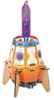Puzzle 3D-constructor CubicFun 2in1: Blast-Off Rocket & Racing Car (DS1099h) imaginea #6 — magazin online Desire.md