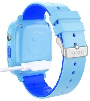 Детские умные часы Hoco Y100 Blue фото №2 — интернет-магазин Desire.md