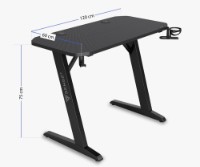 Masa gaming Sense7  Nomad Basic 120x60cm imaginea #8 — magazin online Desire.md