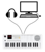 Sintetizator digital Classic Cantabile Mini 37 Clapa imaginea #4 — magazin online Desire.md