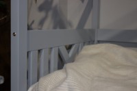 Детская кровать MobiCasa Fiona 90x200 Grey фото №4 — интернет-магазин Desire.md