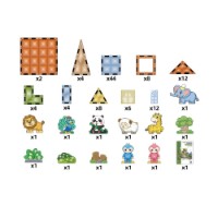 Конструктор ChiToys Animal Paradise (ZJA354931) фото №2 — интернет-магазин Desire.md