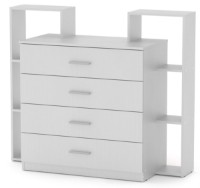 Комод Компанит 4-2 Нимфея Альба фото №1 — интернет-магазин Desire.md