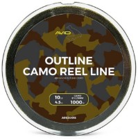 Linie de pescuit Avid Outline Camo Reel Line 1000m 10Lbs imaginea #1 — magazin online Desire.md