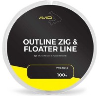Linie de pescuit Avid Outline Zig & Floater Line 100m 12Lb imaginea #1 — magazin online Desire.md