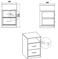 Noptieră Компанит ПКТ-2 Atelie Deschis imaginea #2 — magazin online Desire.md