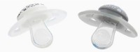 Пустышка U-grow 2pcs 6+ months Gray/White (78595) фото №2 — интернет-магазин Desire.md