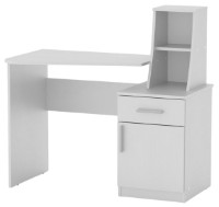 Masa de birou Компанит Школьник-3 Nimfeia Alb