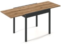 Masă pentru bucătărie MobiCasa Armstrong 90/180x70 Ewok/Grafit imaginea #2 — magazin online Desire.md