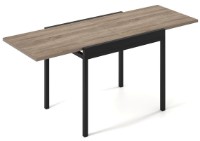 Masă pentru bucătărie MobiCasa Armstrong 90/180x70 Vintage Oxide/Negru imaginea #5 — magazin online Desire.md