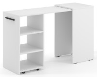 Письменный стол MobiCasa Dolli Alb/Alb фото №4 — интернет-магазин Desire.md