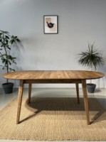 Masă pentru bucătărie MobiCasa Hovdala 140/180x90 Rustic Wax imaginea #2 — magazin online Desire.md