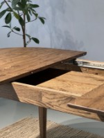 Masă pentru bucătărie MobiCasa Hovdala 140/180x90 Rustic Wax imaginea #7 — magazin online Desire.md