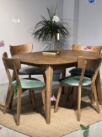 Masă pentru bucătărie MobiCasa Hovdala 140/180x90 Rustic Wax imaginea #8 — magazin online Desire.md