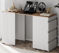 Masa de birou MobiCasa Molli Ewok/Alb