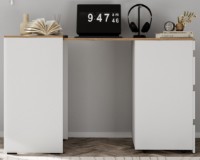 Masa de birou MobiCasa Molli Ewok/Alb imaginea #2 — magazin online Desire.md