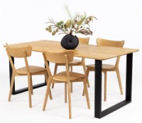 Письменный стол MobiCasa Rio 200x100 Natur Wax фото №2 — интернет-магазин Desire.md